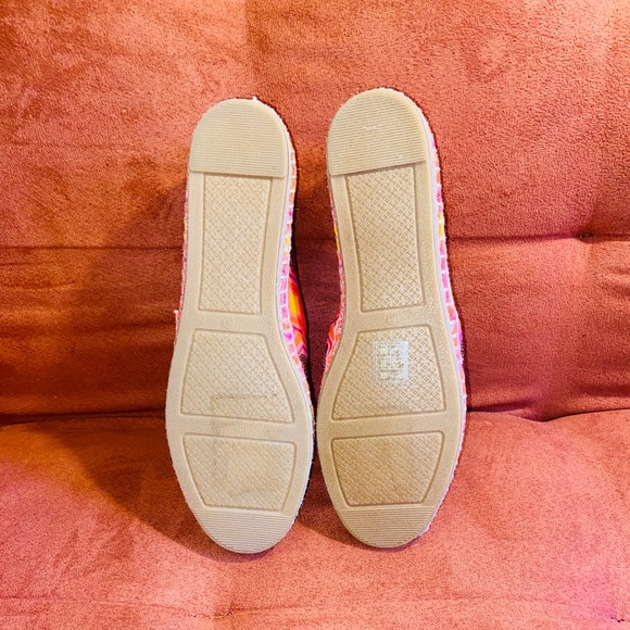 Tory Burch Orange Cecile Espadrille -Negotiable ♥️ - Picture 2 of 4